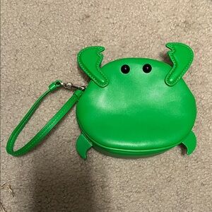 Kate Spade Green Crab Wristlet